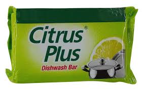 CITRUS PLUS 75 GM PLWRP DISHWASH BAR BARS+5GM FR